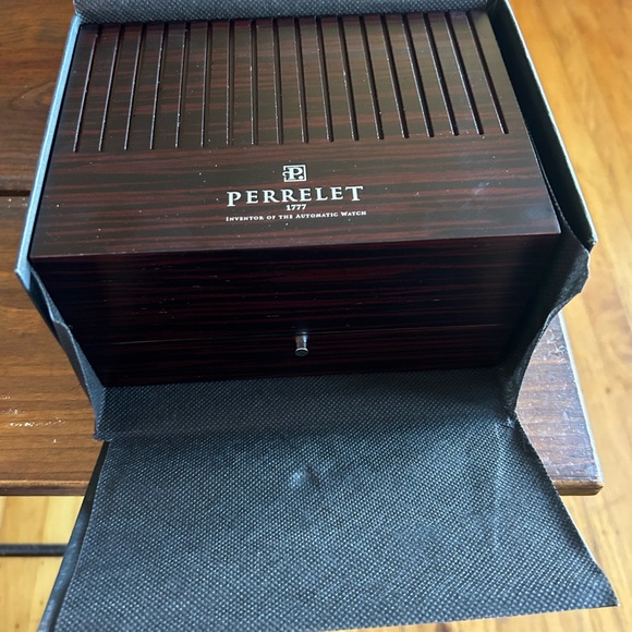 PERRELET  Wooden Watch Box + Outer Boxes. - Picture 2 of 16
